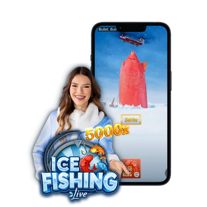 Ice Fishing no celular – transmissão ao vivo para iOS e Android
